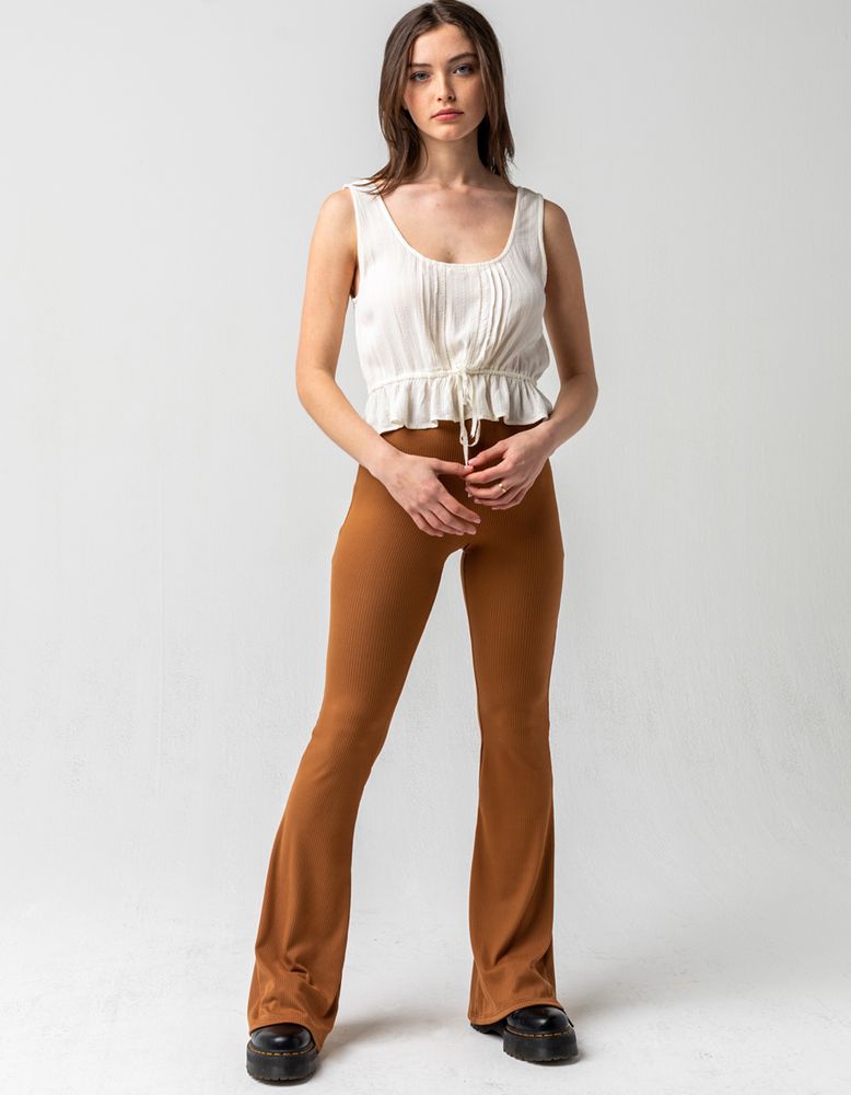 HEART AND SOUL FLARE PANT - Caramel – Frankie & Co Clothing