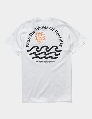 CLEAR MINDS Positive Wave T-Shirt