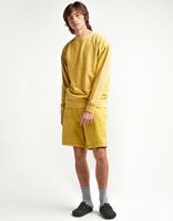 RSQ Premium Pale Yellow Sweat Shorts