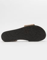 VOLCOM Simple Slide Leopard Sandals