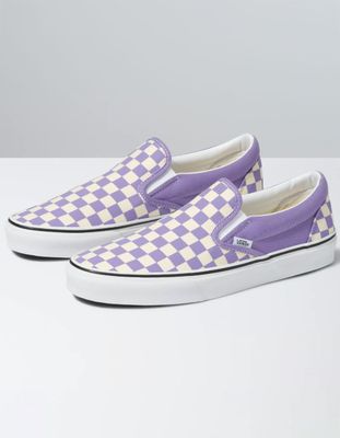 VANS Checkerboard Classic Slip On Shoes