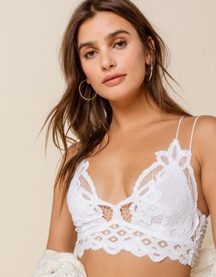 FREE PEOPLE Adella White Bralette