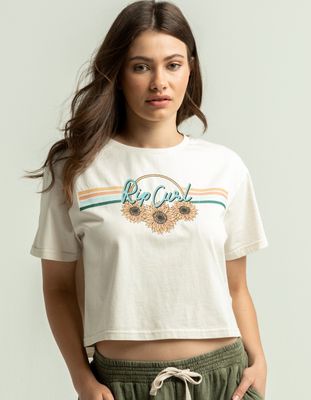 RIP CURL Flower Power Crop Tee