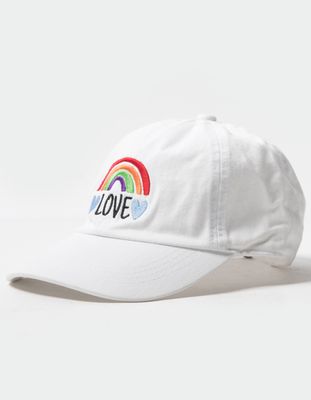 Rainbow Love Cap Strapback Hat