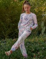 RSQ Tie Dye Girls Jogger Sweatpants