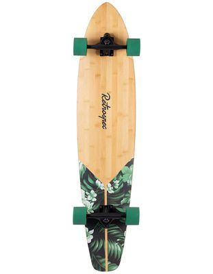 RETROSPEC Zed 44" Green Flora Longboard Skateboard