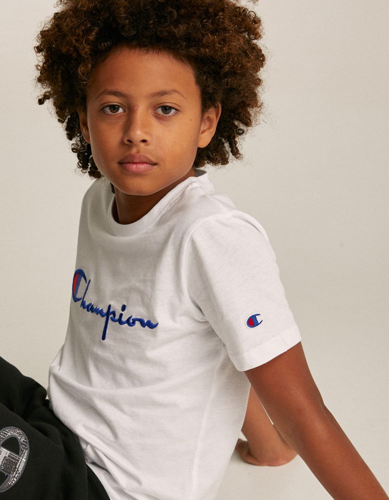 CHAMPION Script Boys T-Shirt