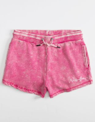 MAUI AND SONS Mineral Wash Girls Sweat Shorts