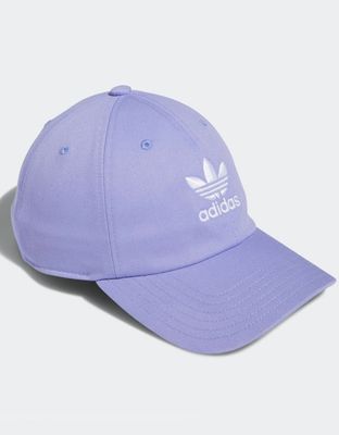 ADIDAS Originals Relaxed Purple Strapback Hat