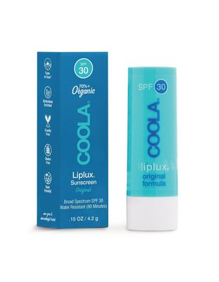 COOLA SPF 30 Classic LipLux Organic Lip Balm Sunscreen