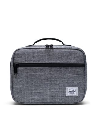 HERSCHEL SUPPLY CO. Pop Quiz Raven Crosshatch Lunch Box