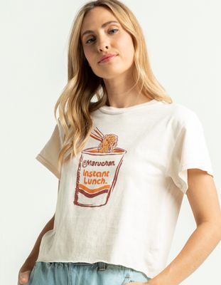 MARUCHAN Crop Tee