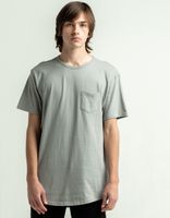 RSQ Heather Gray Tall Pocket Tee