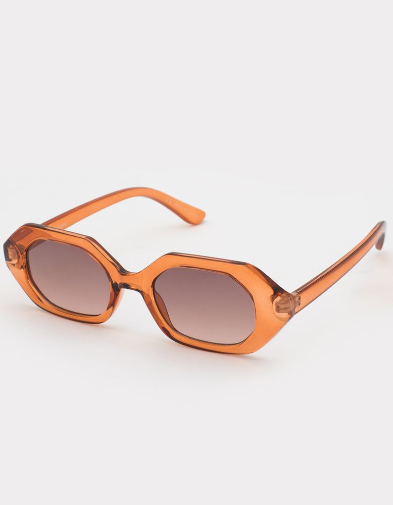 BLUE CROWN Plastic Angular Sunglasses | CoolSprings Galleria