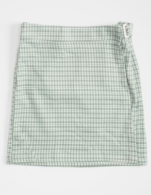 FULL TILT Plaid Girls Wrap Skirt