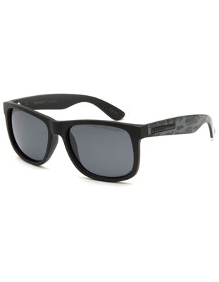MADSON Vincent Matte Black & Camo Polarized Sunglasses
