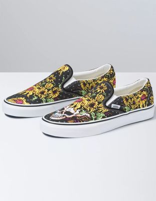 VANS Beauty Skull Classic Slip On Shoes