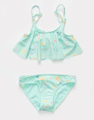 ROXY Mermaid Spirit Flutter Little Girls Bikini Set (4-6)