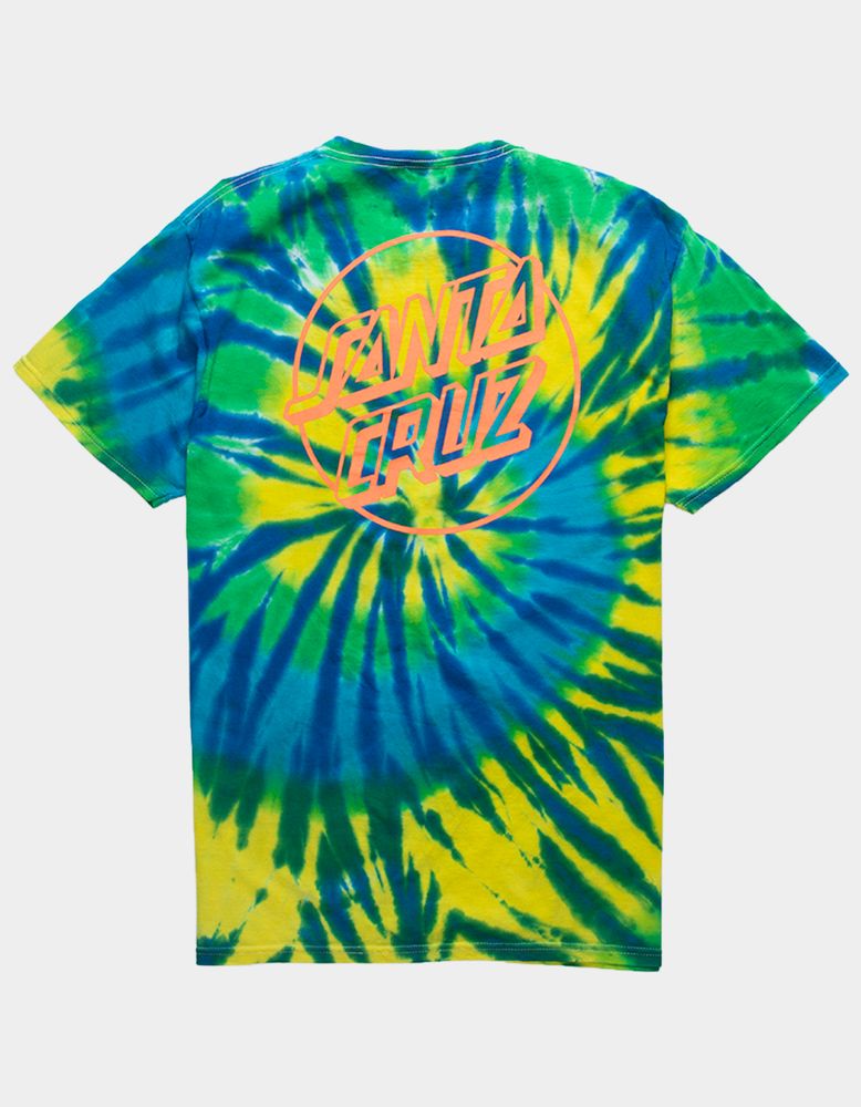 SANTA CRUZ Opus Dot Tie Dye T-Shirt