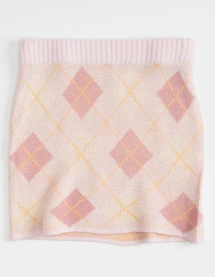 FULL TILT Argyle Girls Knit Skirt