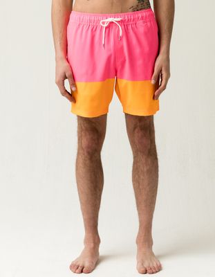 CYA Halferson Neon Hot Pink Volley Shorts