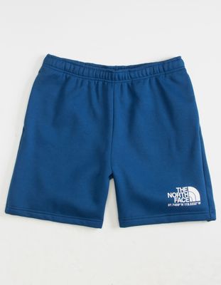 THE NORTH FACE Coordinate Blue Sweat Shorts