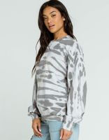 BDG Urban Outfitters Sacred Symbol Tie Dye Crew Sweatshirt