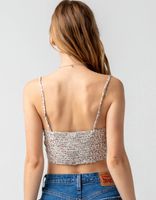 SKY AND SPARROW Cinch Front Ditsy Cami