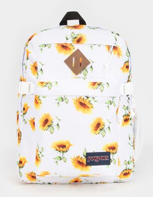 JANSPORT Main Campus Sunflower White Backpack