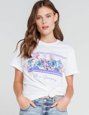 WEST OF MELROSE New Jersey Violets Tee