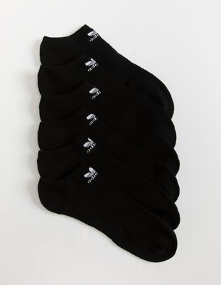 ADIDAS Originals Trefoil 6 Pack No-Show Socks