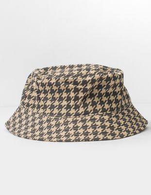 Houndstooth Bucket Hat