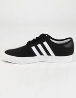 ADIDAS Seeley J Boys Black & White Shoes