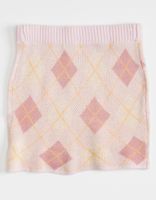 FULL TILT Argyle Girls Knit Skirt
