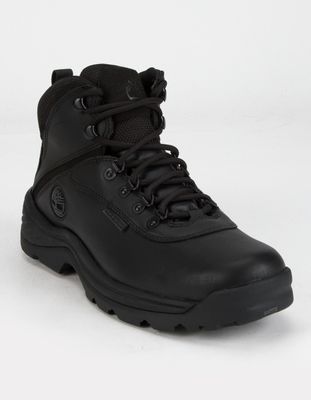 TIMBERLAND White Ledge Mid Waterproof Black Hiking Boots