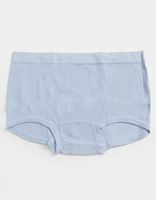 FULL TILT Seamless Rib Crystal Blue Boyshorts