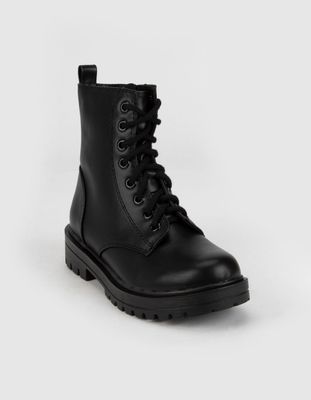 SODA Lug Sole Combat Boots