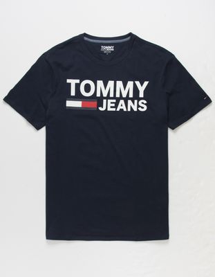 TOMMY JEANS Lock Up Navy T-Shirt