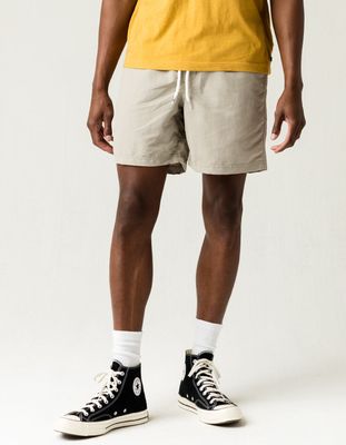 RSQ Nylon Vintage Khaki Shorts