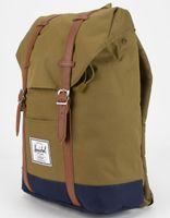 HERSCHEL SUPPLY CO. Retreat Khaki & Peacoat Backpack