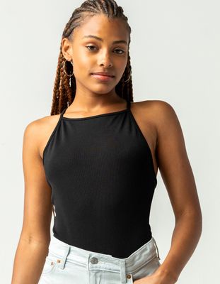 4TH & RECKLESS Joss Black Bodysuit