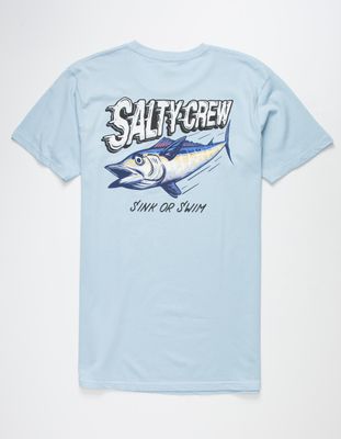 SALTY CREW Screamin Light Blue T-Shirt