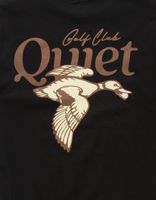 QUIET GOLF CLUB Flocking T-Shirt