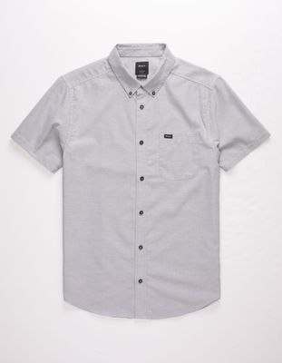 RVCA That'll Do Stretch Charcoal Shirt