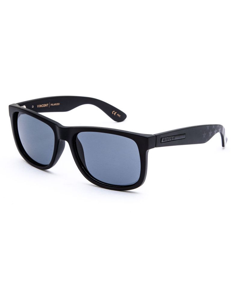 MADSON Black Flag Polarized Sunglasses