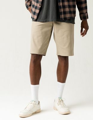RSQ Longer Khaki Chino Shorts