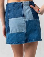 BDG Urban Outfitters Patchwork Pelmet Denim Skirt