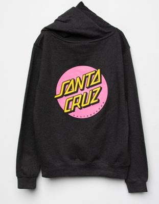 SANTA CRUZ Other Dot Girls Charcoal Hoodie