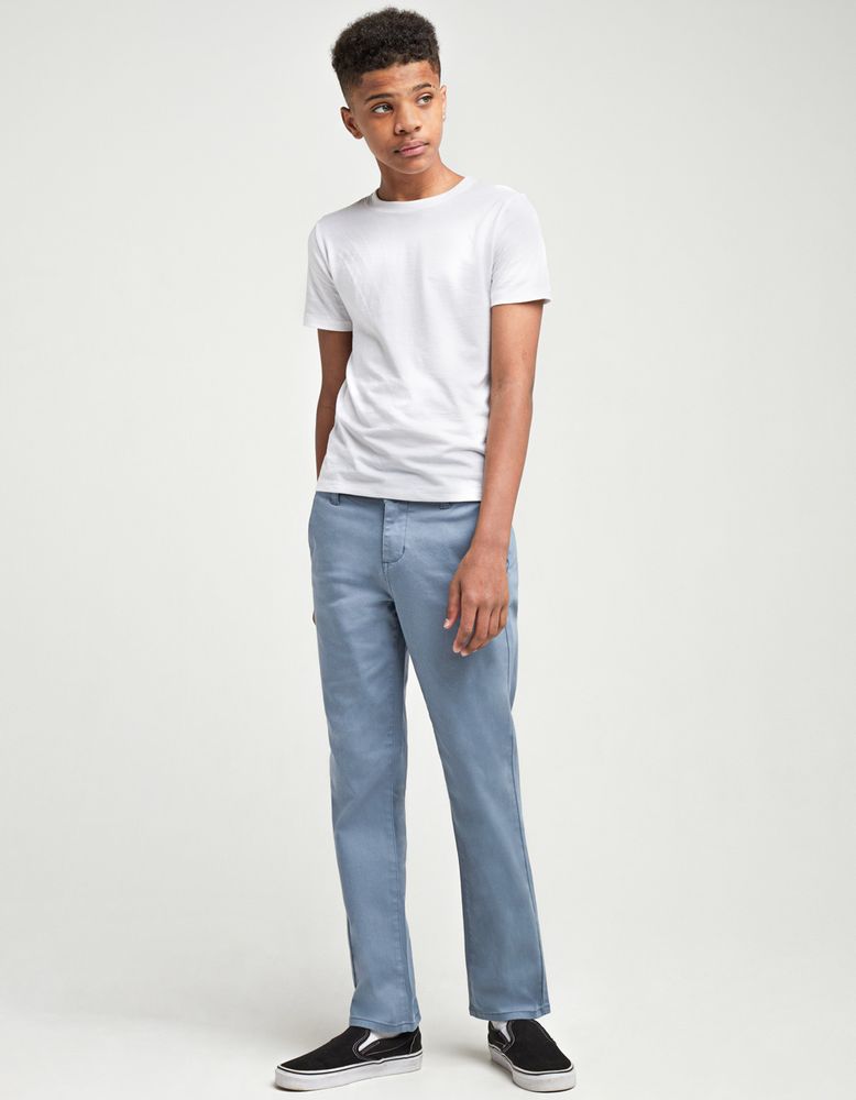 RSQ Boys Slim Slate Blue Chino Pants