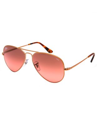RAY-BAN Evolve Aviator Bronze-Copper & Red Photocromic Sunglasses